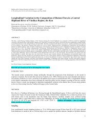 Longitudinal Variation in the Composition of Diatom ... - GANGAPEDIA