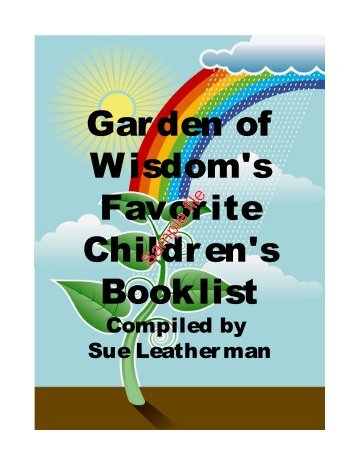 Garden of Wisdom's Favorite Children's Booklist - CurrClick