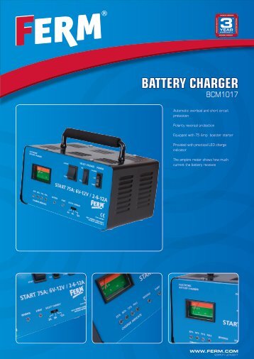 BATTERY CHARGER - FERM.com