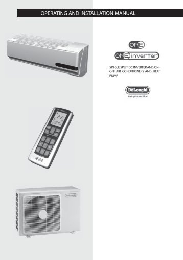 single split dc inverter and on