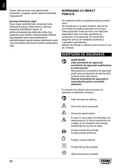 PDM1016 - FERM.com