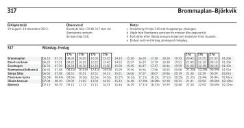 317 Brommaplan–Björkvik - SL