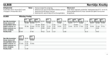 UL808 Norrtälje–Knutby - SL