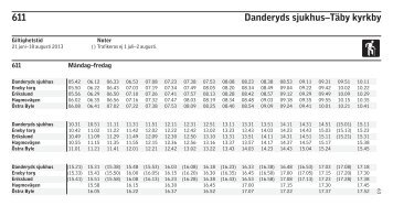 Danderyds sjukhus–Täby kyrkby 611 - SL