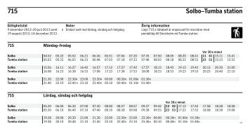 715 Solbo–Tumba station - SL