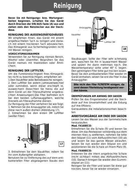 Mod. FX400ECO - KENWOOD SWISS AG