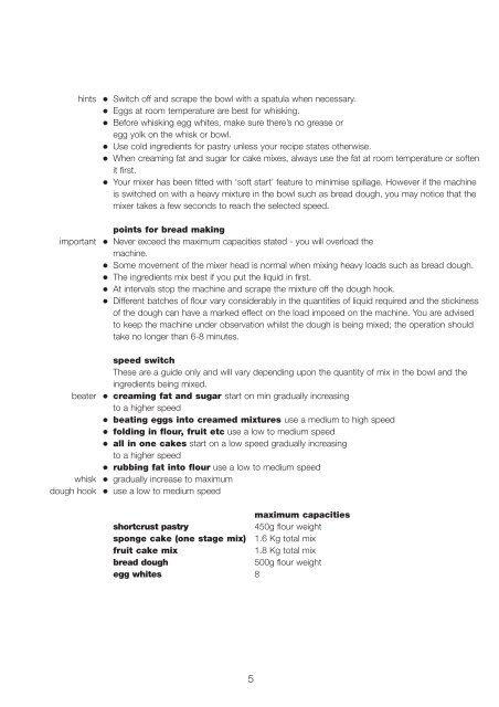 Mode d'emploi (PDF) - KENWOOD SWISS AG