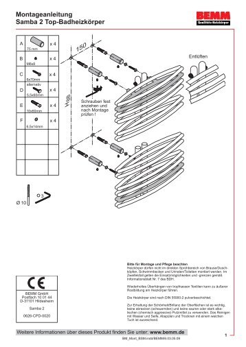 Montage / Betrieb - BEMM
