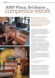 AMP Place, Brisbane compressor retrofit - Australian Institute of ...