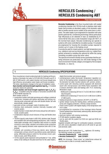 Technical manual (PDF) - Immergas