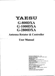 Yaesu G-2800 Rotor