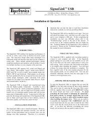 Tigertronics SignaLink USB interface for digital modes - The Gator ...