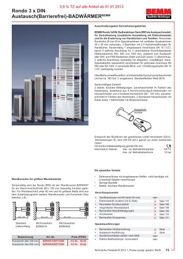 Rondo 3 x DIN - BEMM