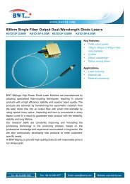 808nm Single Fiber Output Dual-Wavelength Diode ... - Biznine.com