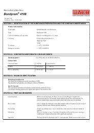 Bondyram 4108 MSDS - Biznine.com