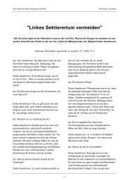 Ein Exklusiv-Interview von Dirk Eckert - Alternative Liste an der Uni ...