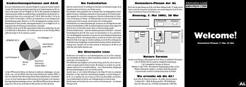 pdf-Version - Alternative Liste an der Uni Köln