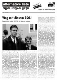 Weg mit diesem AStA! - Alternative Liste an der Uni Köln