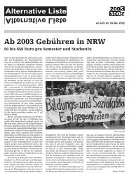 pdf-Dokument. - Alternative Liste an der Uni Köln