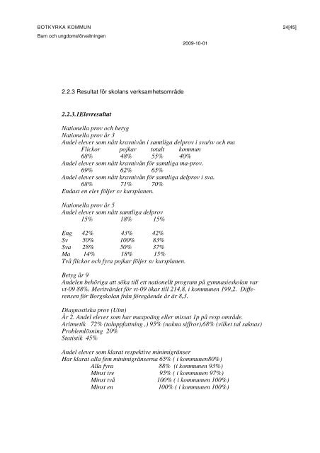 Kvalitetsredovisning 09 Borgskolan.pdf - Botkyrka kommun