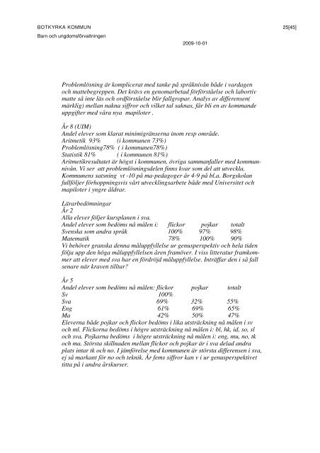 Kvalitetsredovisning 09 Borgskolan.pdf - Botkyrka kommun