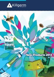 New Products 2013 - Killgerm Chemicals Ltd