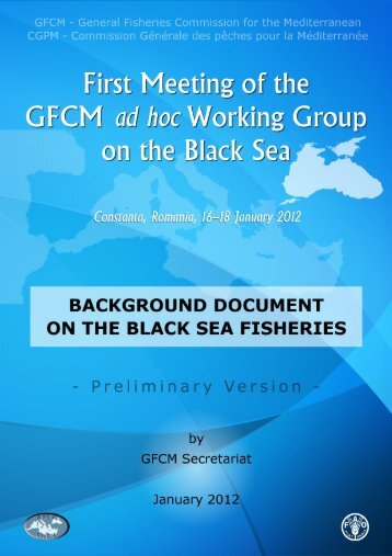 Background document on the Black Sea Fisheries