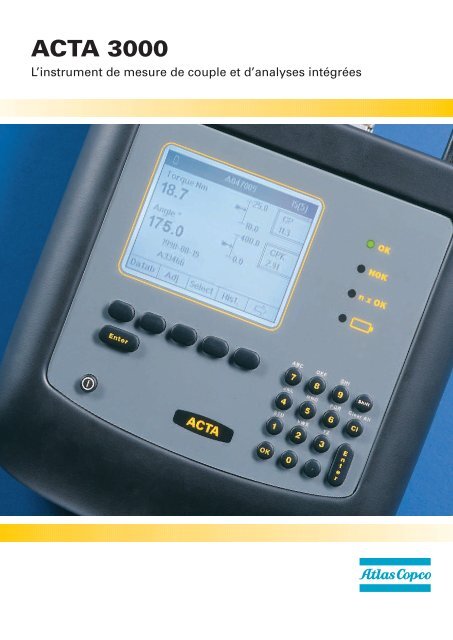 ACTA 3000 - Atlas Copco