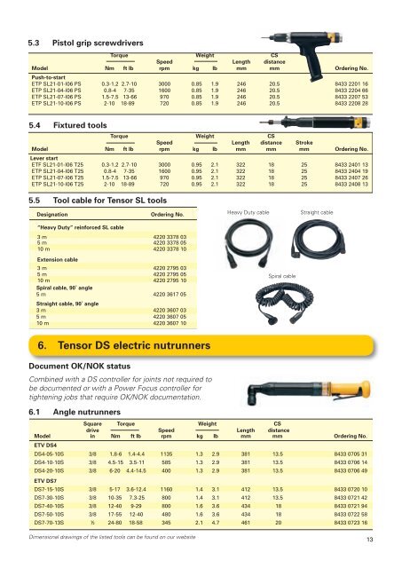 Tier 1 Selection Guide - Atlas Copco