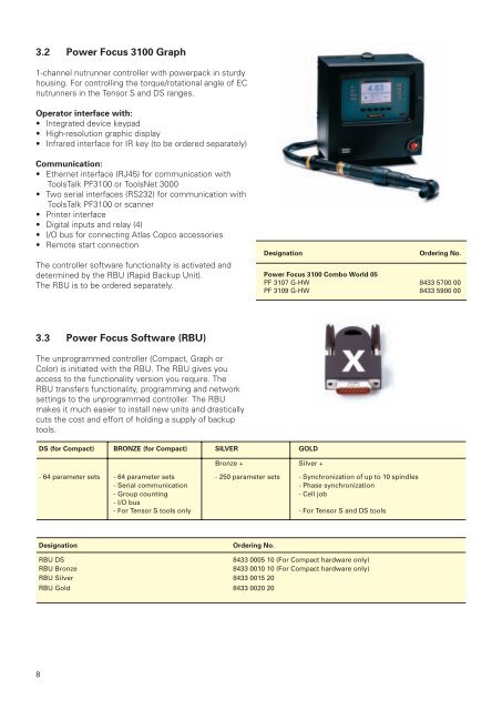 Tier 1 Selection Guide - Atlas Copco