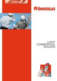 LIGHT COMMERCIAL BOILERS - Immergas