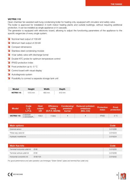 LIGHT COMMERCIAL BOILERS - Immergas