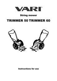TRIMMER 50 TRIMMER 60