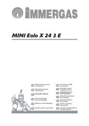 MINI Eolo X 24 3 E - Immergas