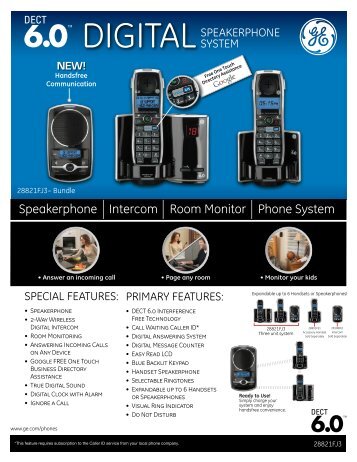 Speakerphone Intercom Room Monitor Phone System - SmithGear