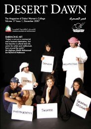 feature - Dubai Women's College - Higher Colleges of Technology