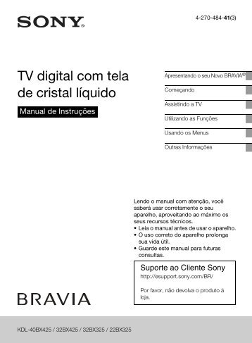 TV digital com tela de cristal líquido - Americanas.com