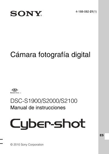 Cámara fotografía digital - Sony