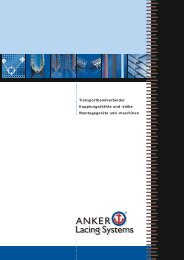 Immer die richtige Verbindung - ANKER-FLEXCO Gmbh