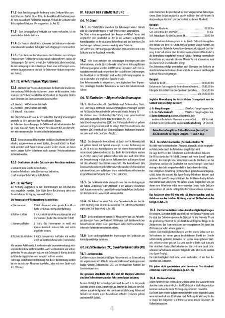 komplette Reglement 2013 zum Download! - Kitzbüheler Alpenrallye