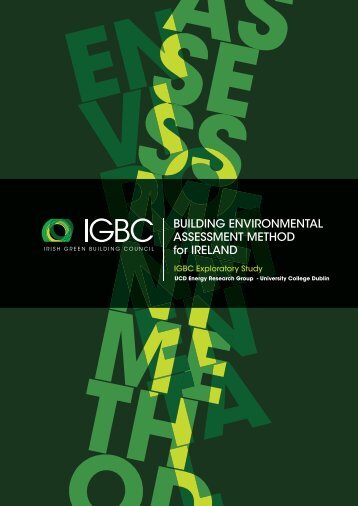 BUILDING ENVIRONMENTAL ASSESSMENT METHOD for IRELAND