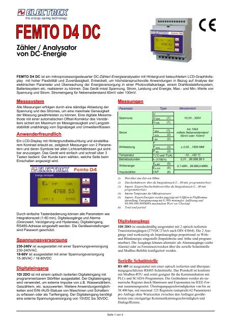 pdf (400 KB) - Weigel Messgeraete GmbH