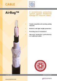 AirBag? CABLE - Prysmian