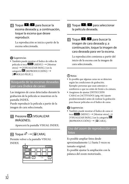 Guía práctica de “Handycam” DCR-SR68/SR88/SX43/ SX44 ... - Sony