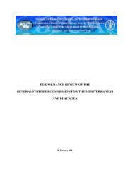 performance review of the general fisheries ... - FAO Sipam