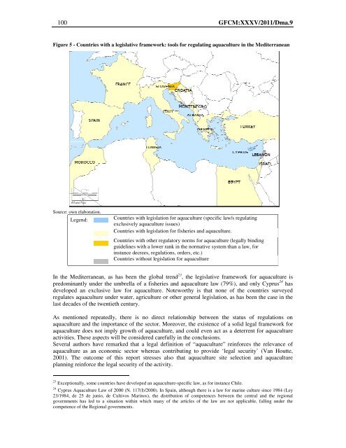 Site selection and carrying capacity in Mediterranean ... - FAO Sipam