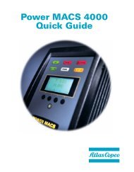 Power MACS 4000 Quick Guide - Atlas Copco