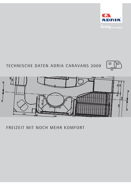 technische daten adria caravans 2009 - M/S VisuCom GmbH