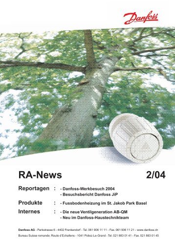 RA-News 2/2004 - Danfoss