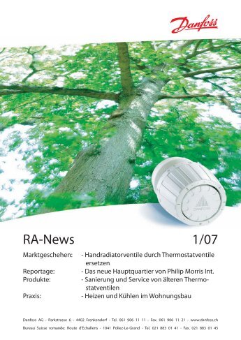 RA-News 1/2007 - Danfoss